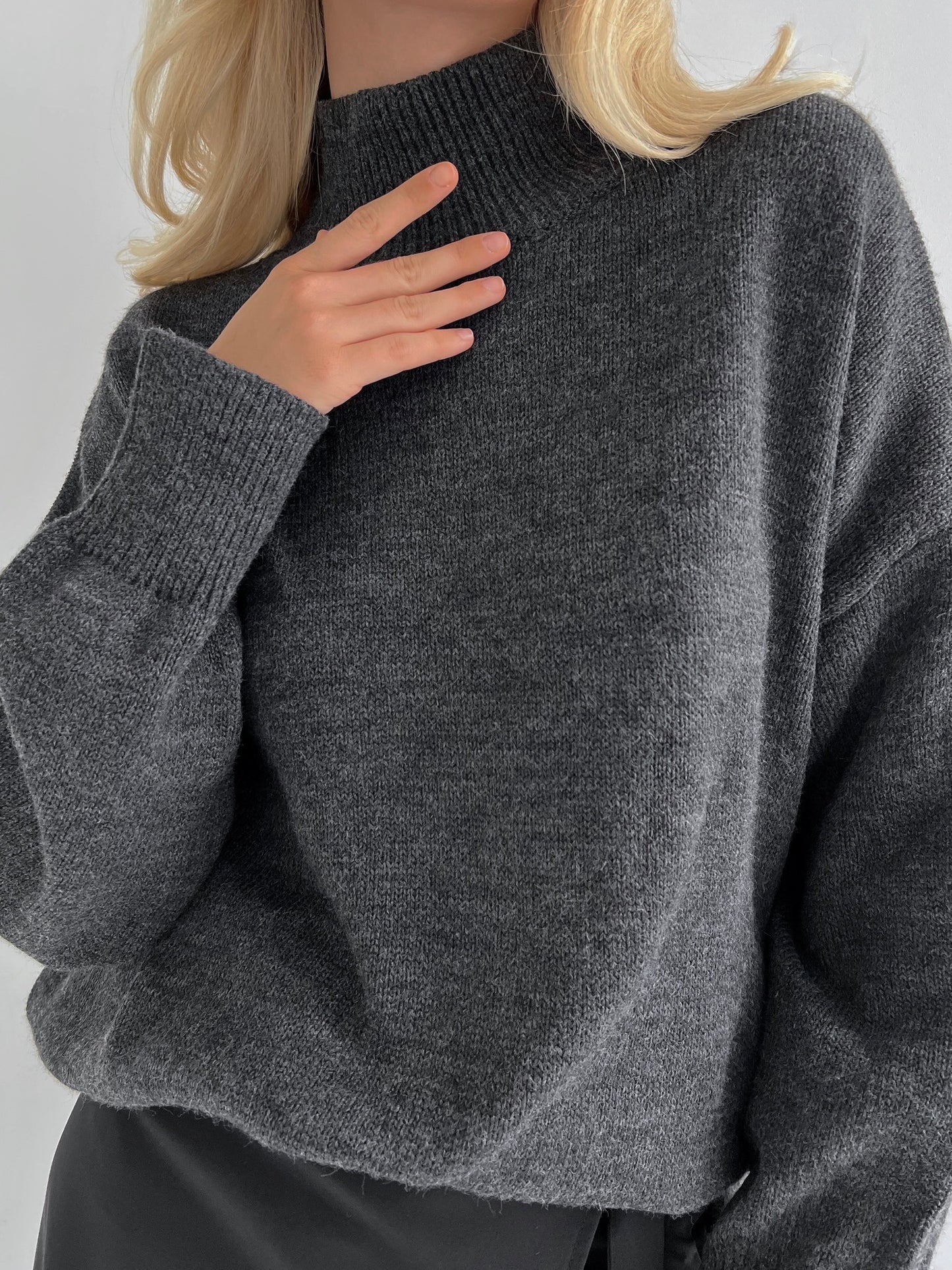 Women's sweater FANCY Graphite