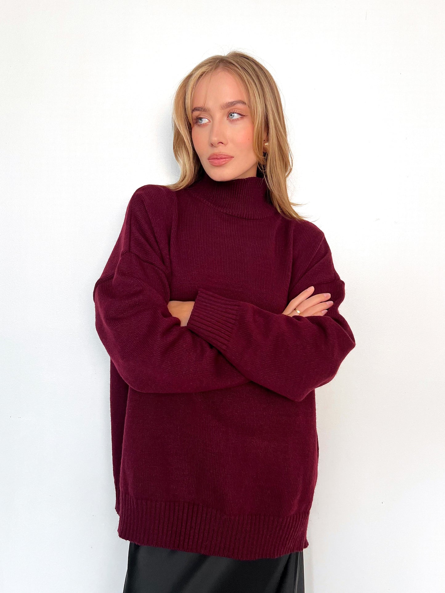 Sweater Polly Burgundy