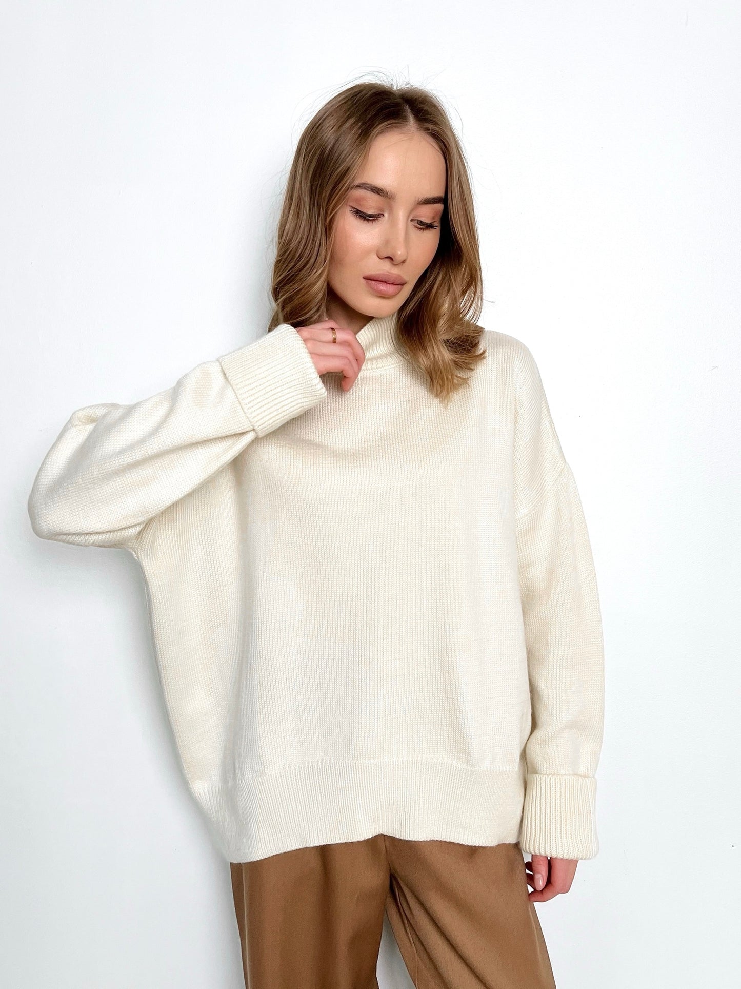 Women's sweater FANCY Milk