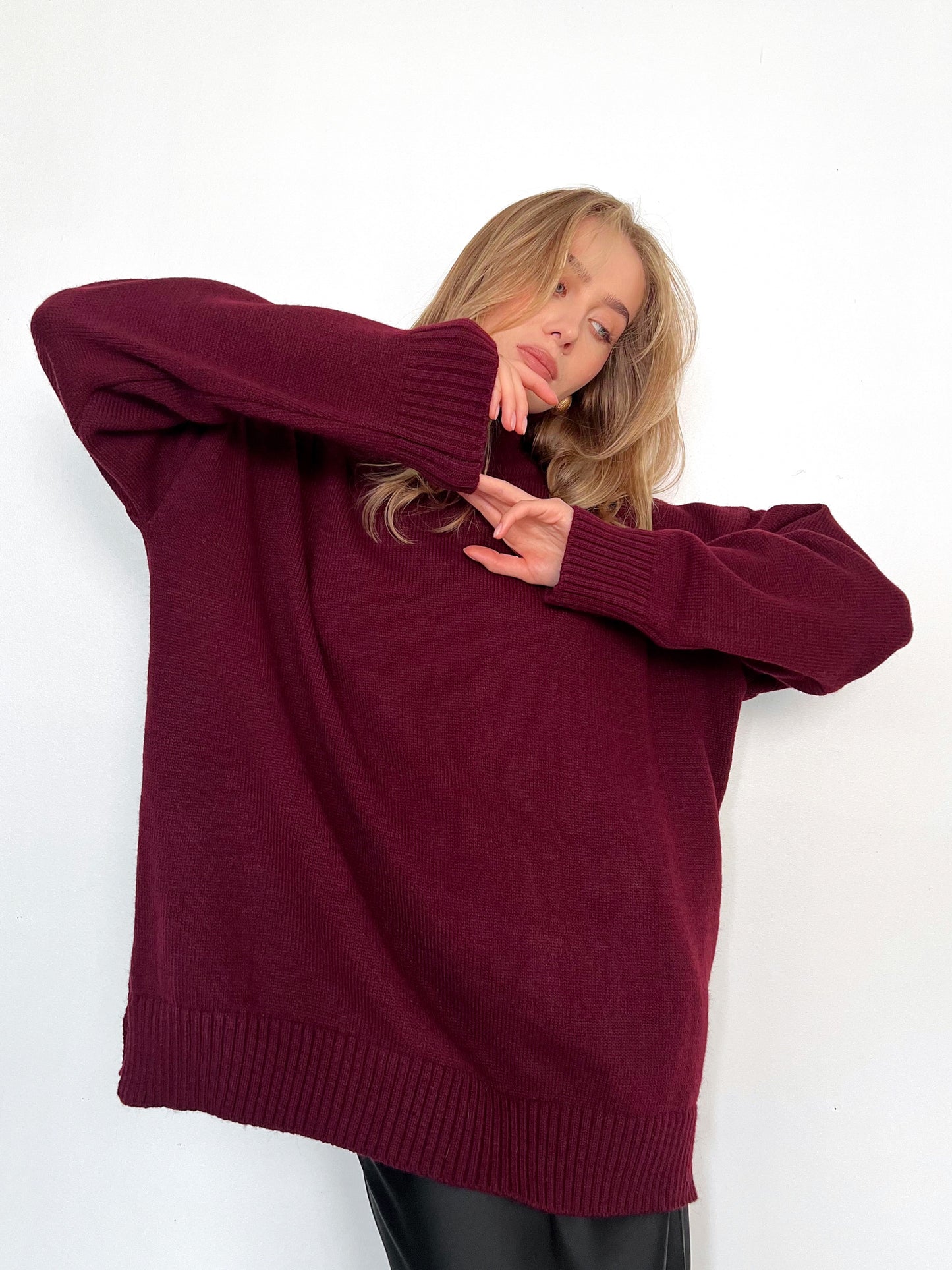 Sweater Polly Burgundy