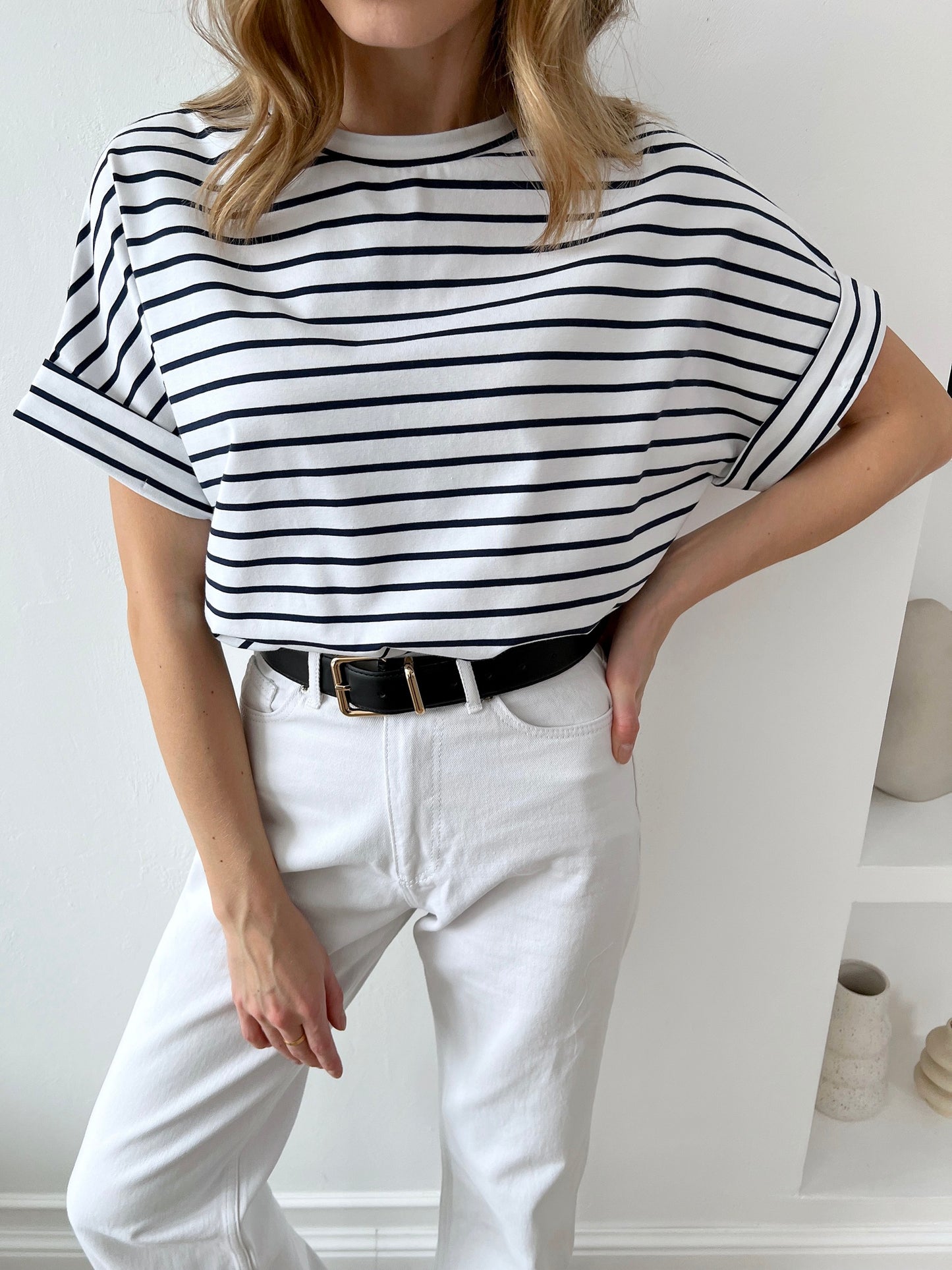 STORY Striped T-shirt (vest)