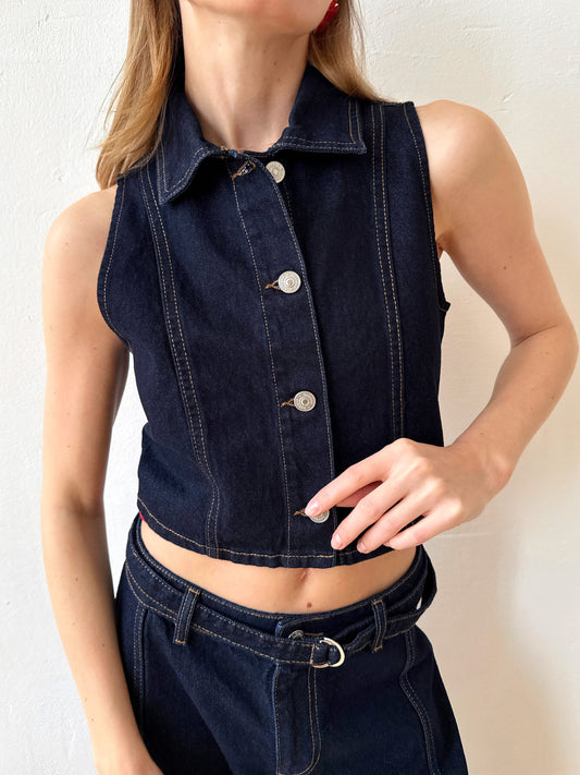 Denim vest Chic