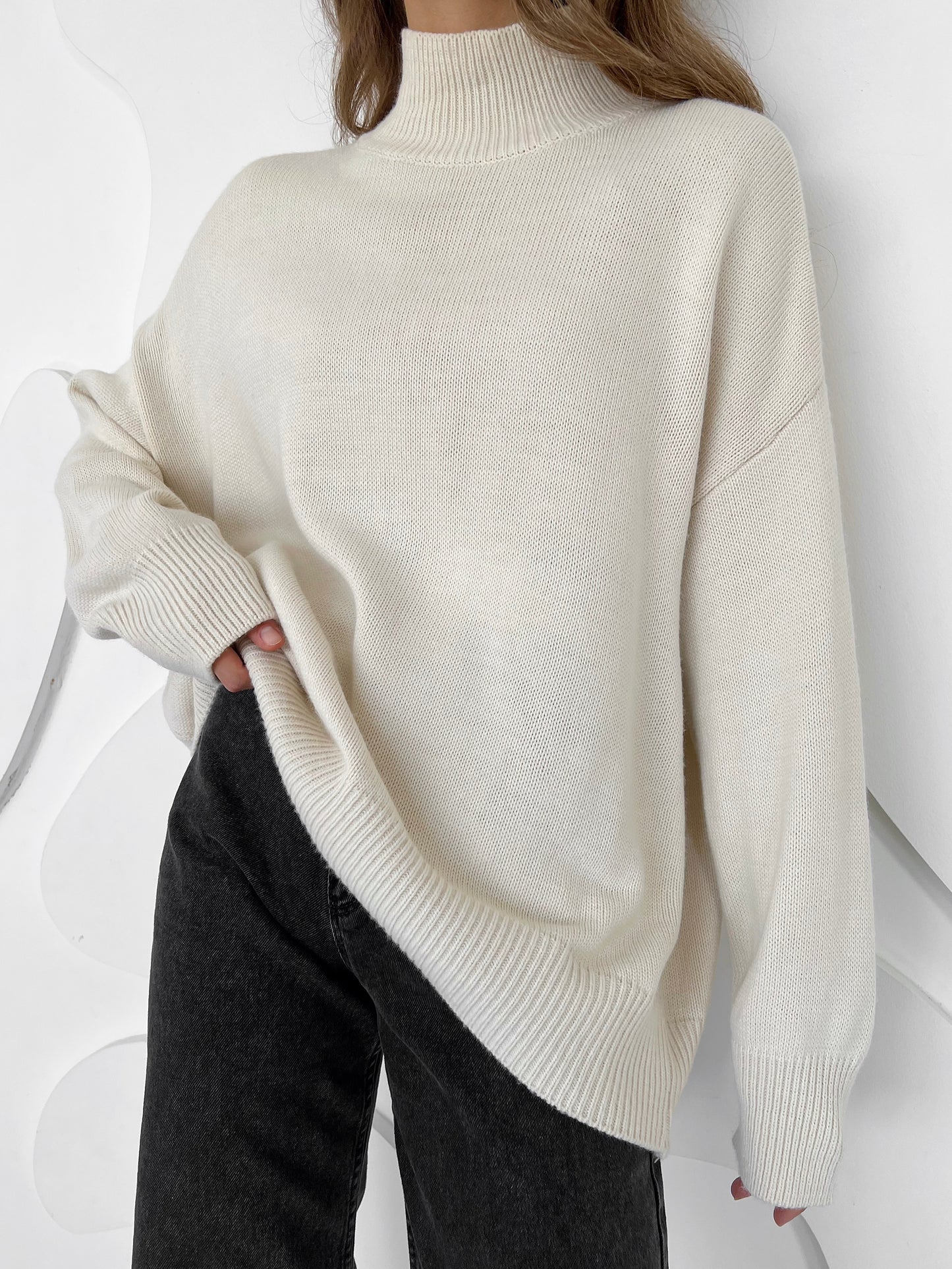 Women's sweater FANCY Milk