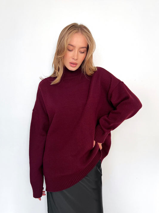 Sweater Polly Burgundy