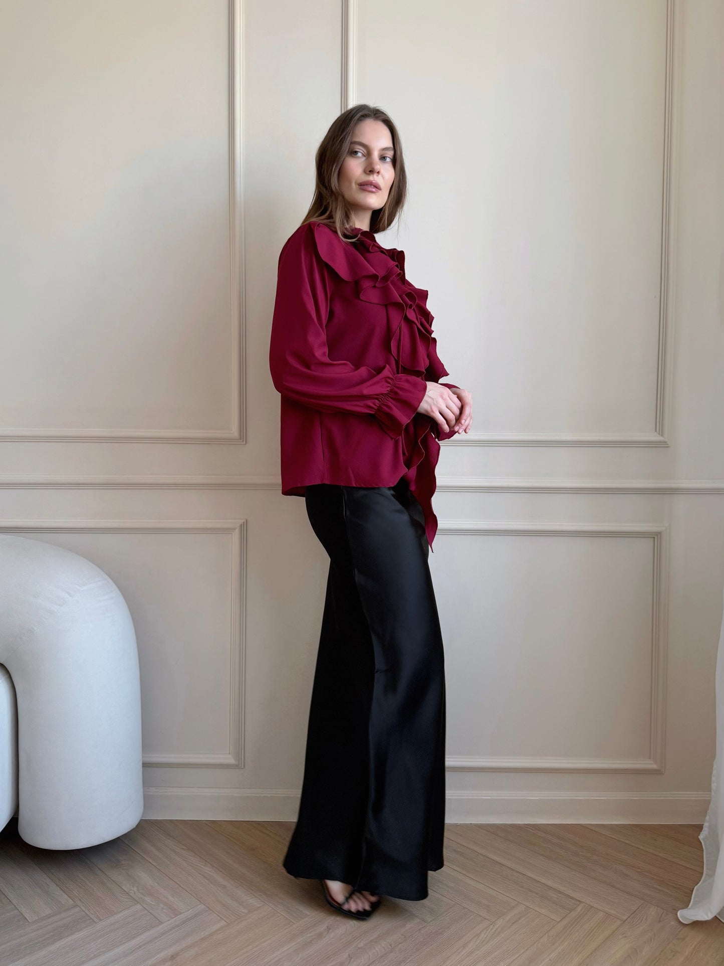 Blouse Sharm Burgundy