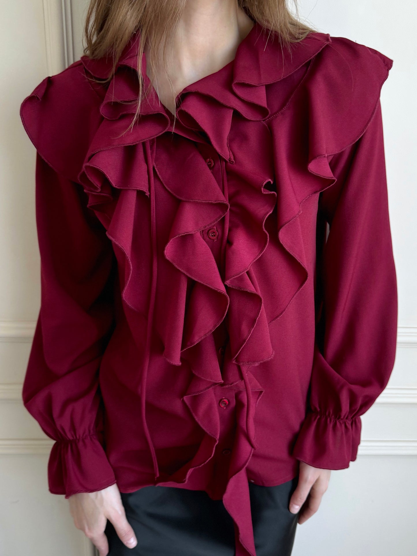 Blouse Sharm Burgundy