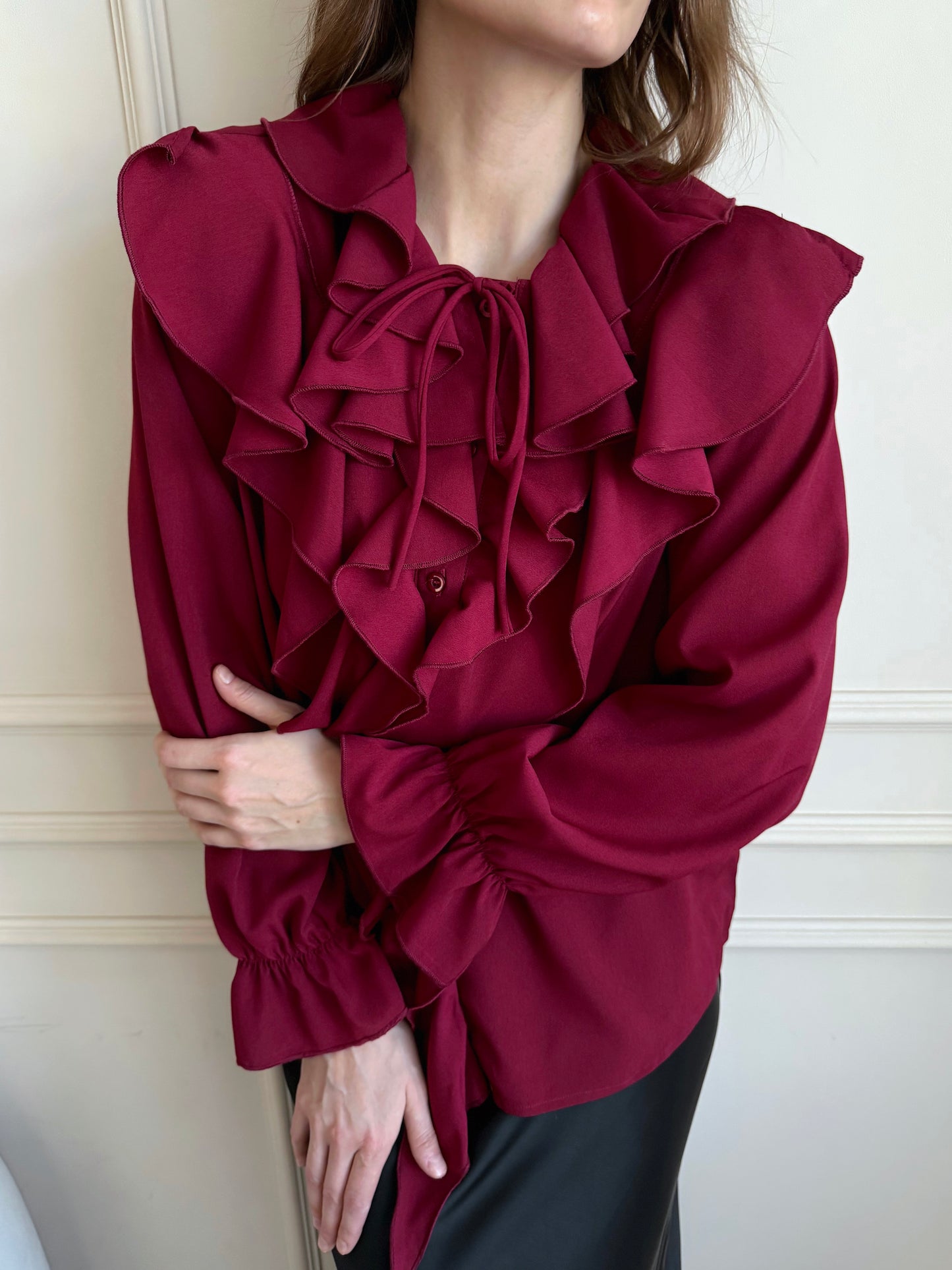 Blouse Sharm Burgundy